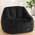 MAXYOYO Bean Bag Chair with Back Support - Faux Fur Comfy Sofa