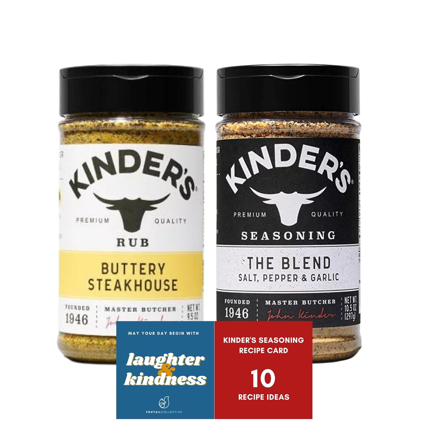 Kinder's Seasoning Duo Bundle for Grilling - Flavorful & Versatile