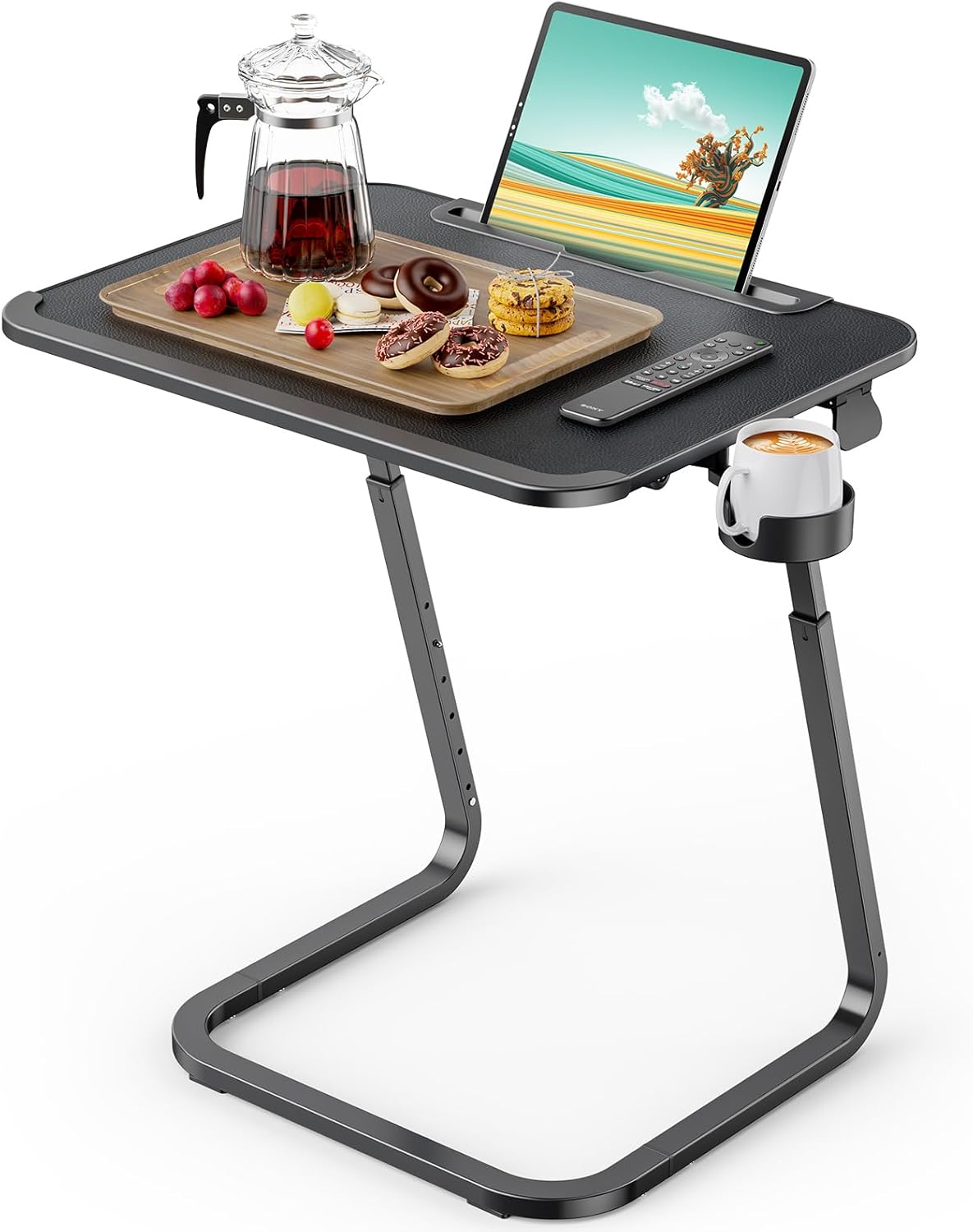 SAIJI Heavy Duty TV Tray - Upgraded Snack Table