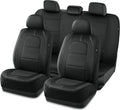 Leather Car Seat Cover Full Set - Sporty Universal Fit