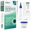 Exploro Sperm Check Fertility Test for Men - Home Sperm Count Kit