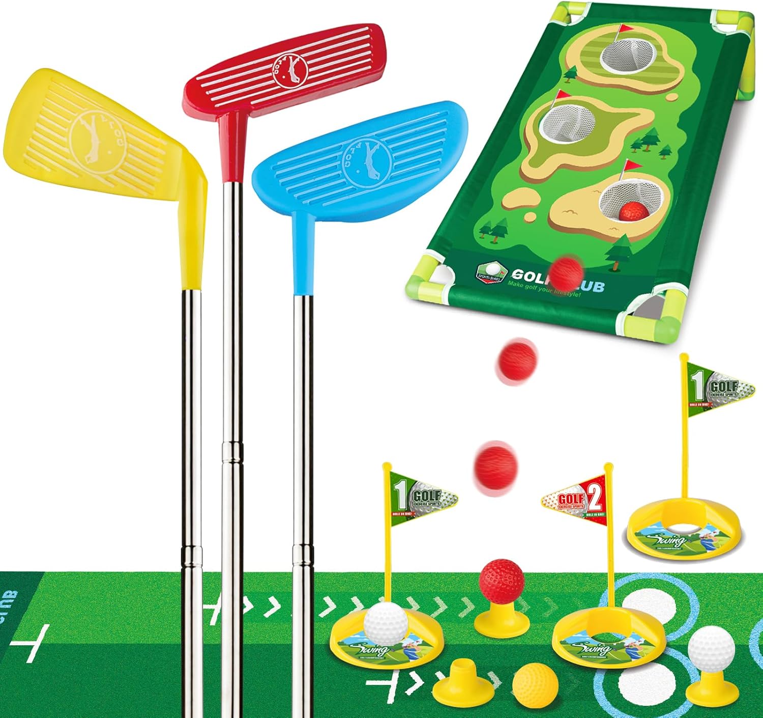 Liberry Toddler Golf Set: Fun Indoor Outdoor Toy