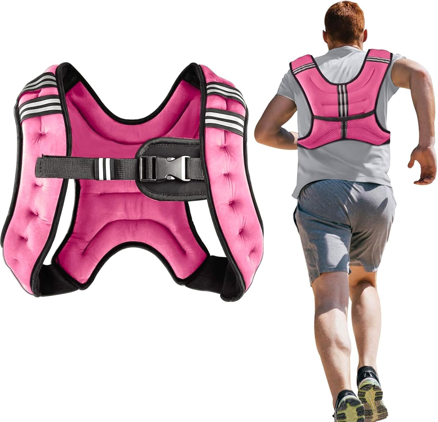 Weighted Vest for Men Women Kids - Adjustable for Training