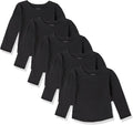 Long-Sleeve T-Shirts for Girls and Toddlers - Multipacks