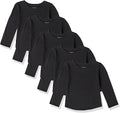 Girls and Toddlers Long-Sleeve T-Shirts Multipack - Durable Basics