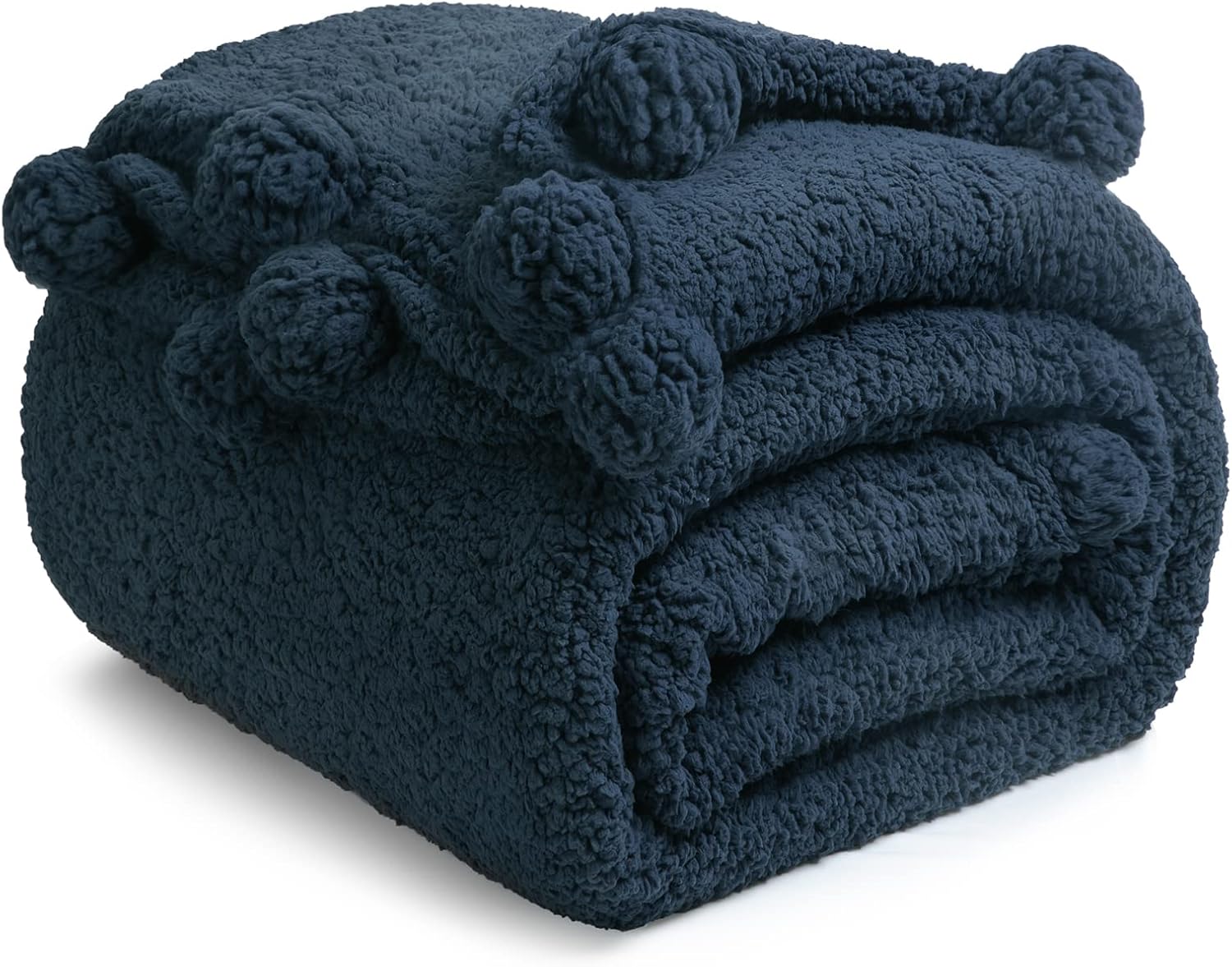 LBRO2M Double Sided Sherpa Blanket for Cozy Warmth and Style