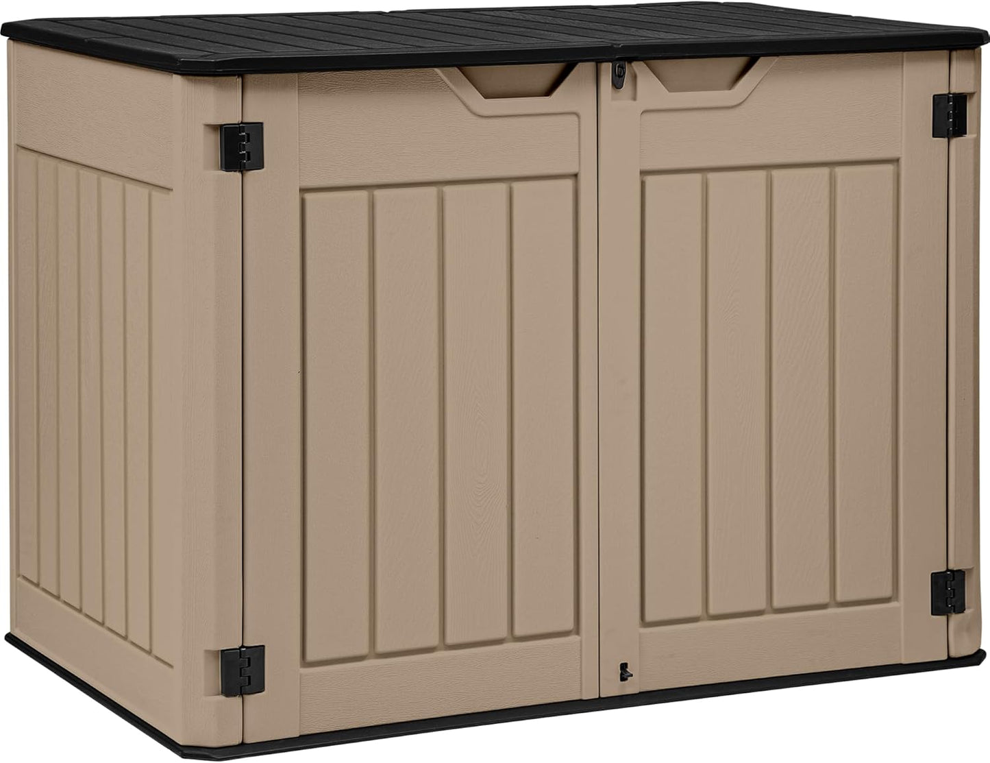 YITAHOME Large Outdoor Horizontal Storage Shed for Garden Tools