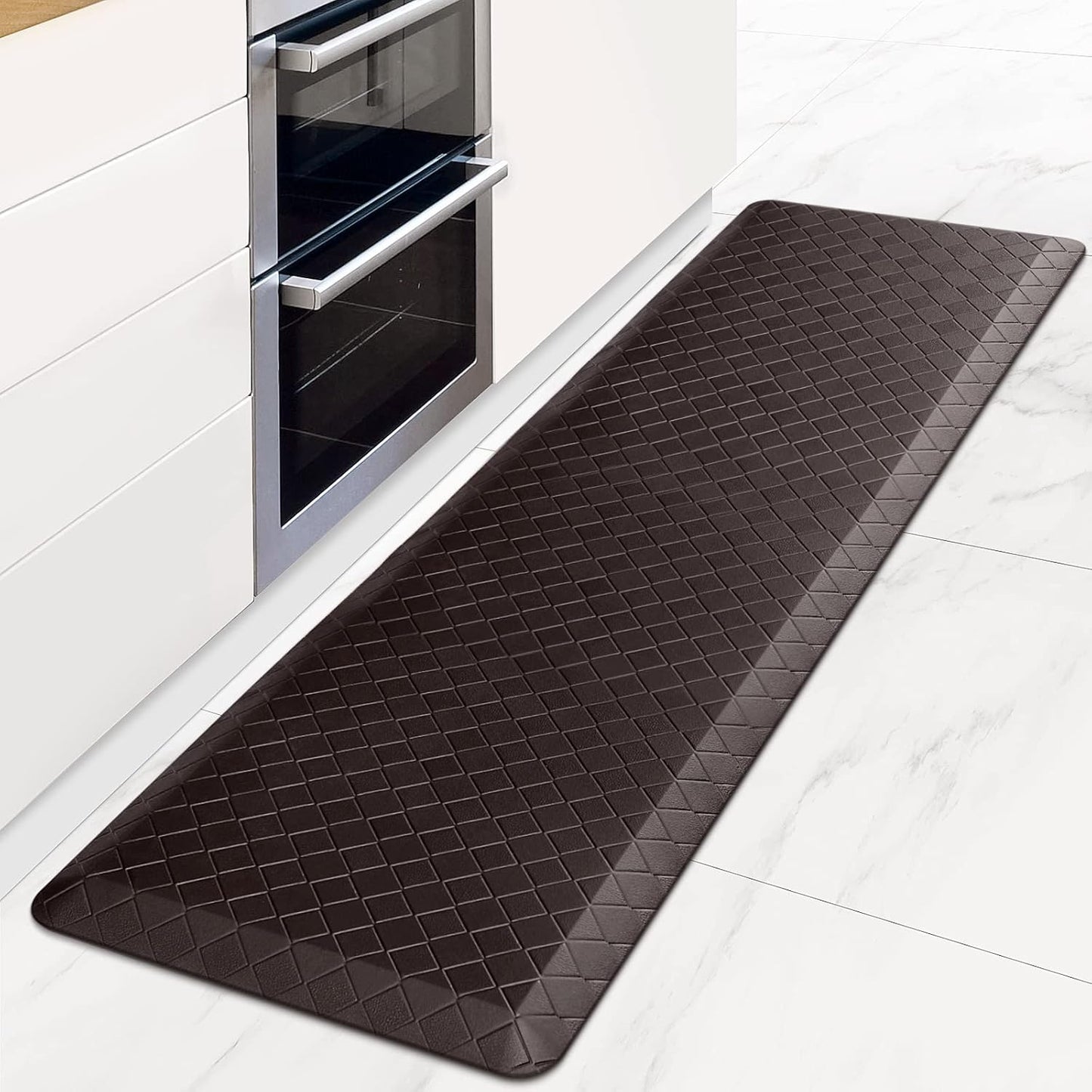 HappyTrends Anti-Fatigue Kitchen Floor Mat for Comfort and Safety