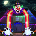 Danxilu 10 FT Halloween Inflatable Clown Arch - Giant Yard Gateway