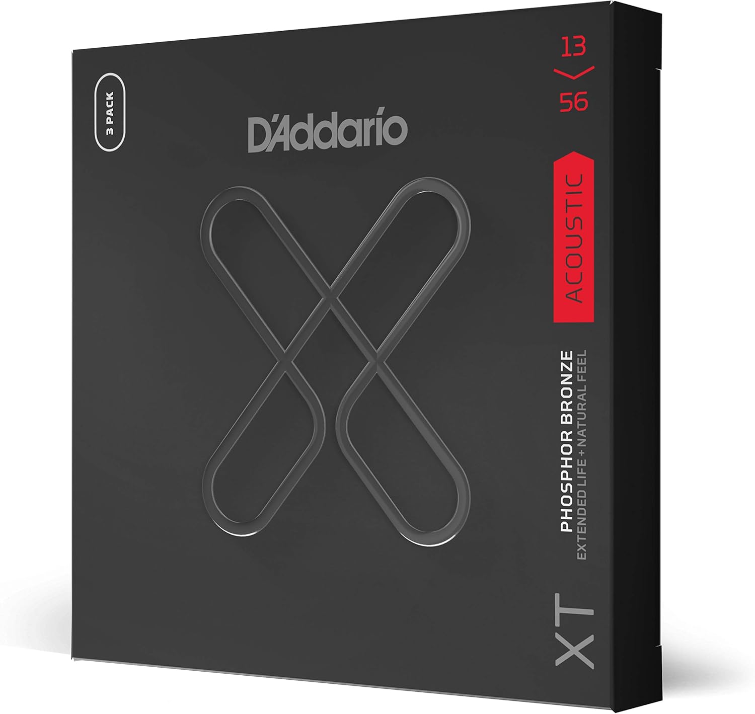D'Addario Acoustic Guitar Strings XT Phosphor Bronze Coated Set