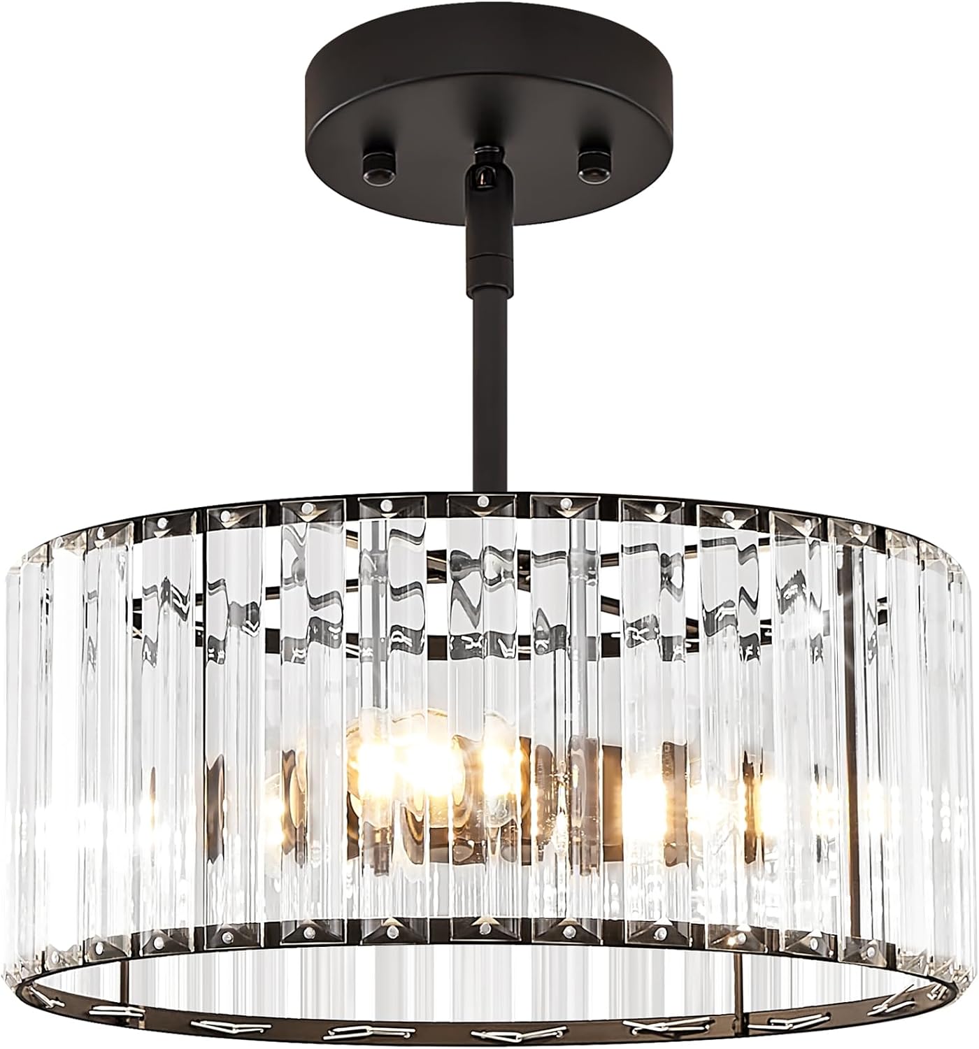 Black Crystal Chandelier for Modern Home Lighting Needs