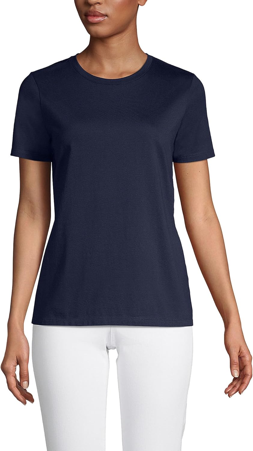 Relaxed Supima Cotton Crew Neck T-Shirt for Everyday Comfort