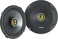 KICKER 46CSC654 6.5in Coaxial Speakers for Superior Sound Quality