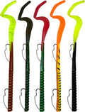 Delong Lures 10ft Pre-Rigged Weedless Swim Bait Bass Set - Durable
