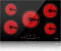 Electric Cooktop 30 Inch 5 Burner Ceramic Cooktop - Precise Heat