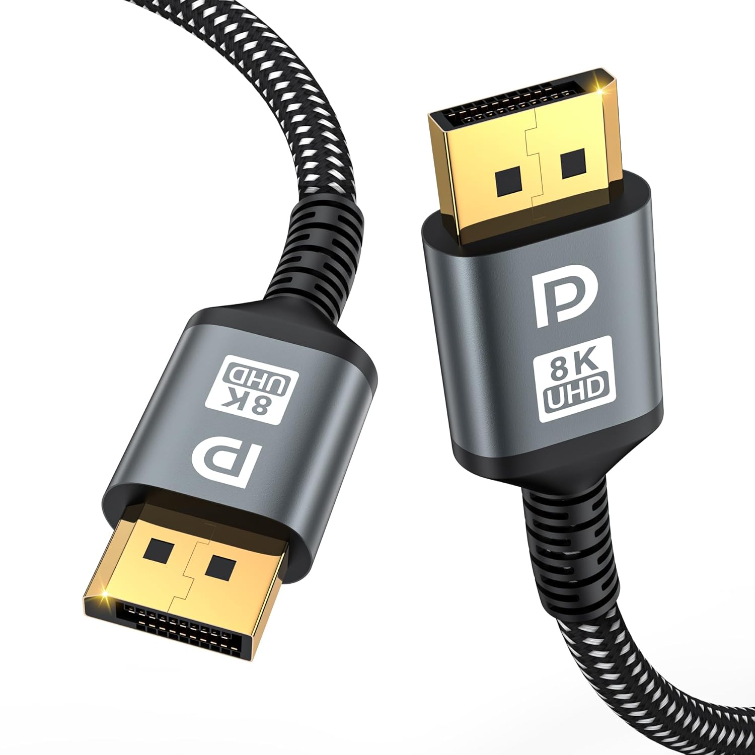 High-Speed 16K DP 2.1 Cable for Gaming Monitor!
