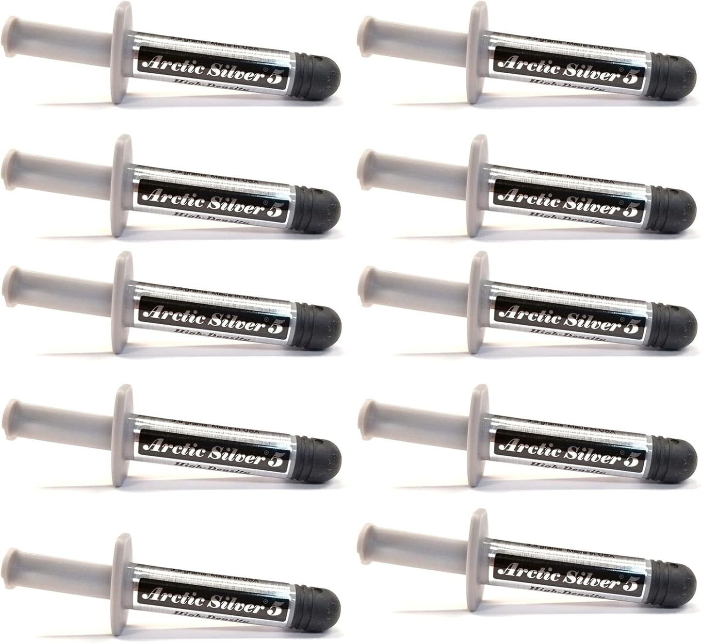 Arctic Silver 5 Thermal Compound 3.5 Gram Tube - Lot of 10