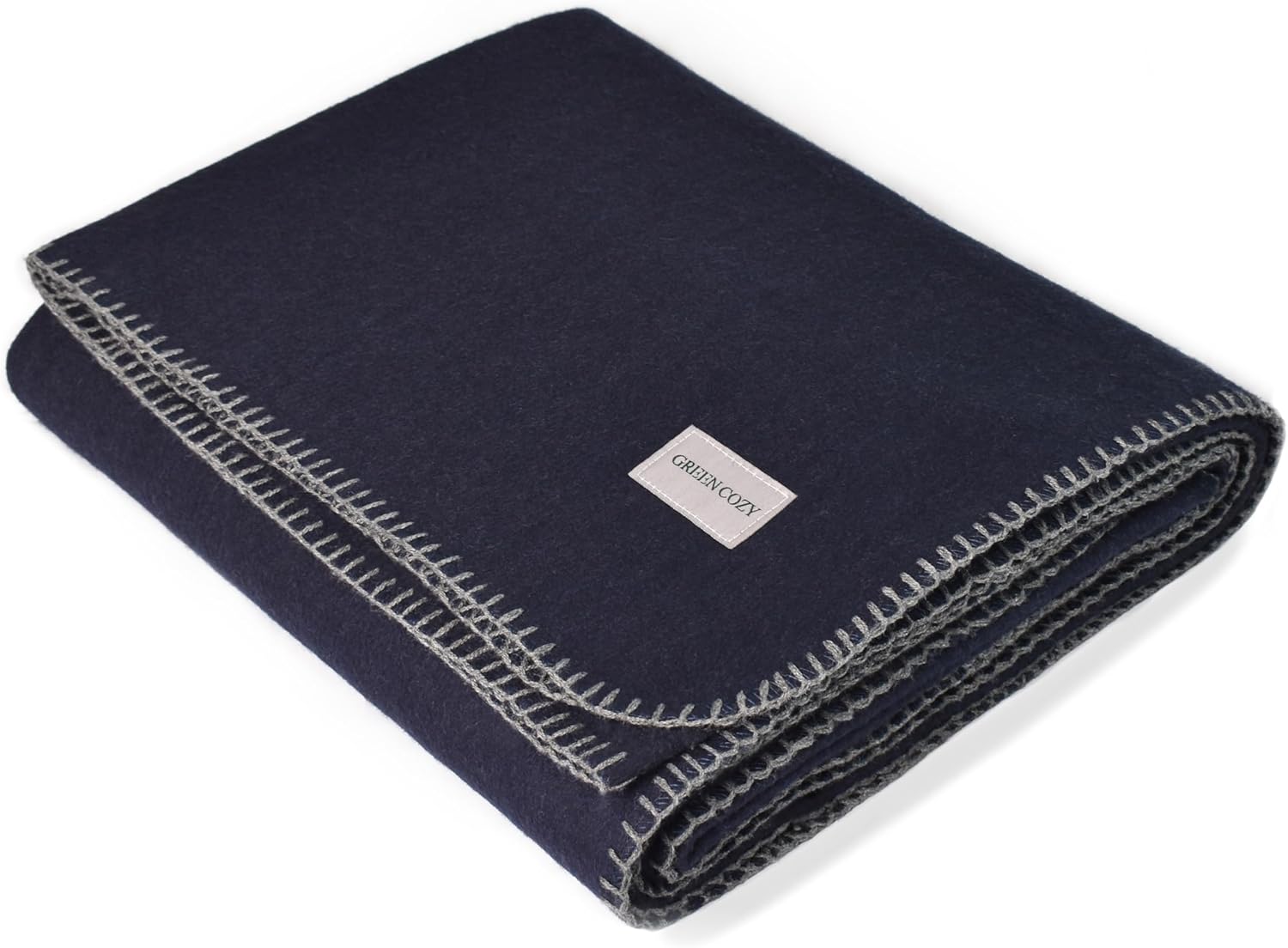 Military Style Wool Blanket - Cushioned, Durable & Warm