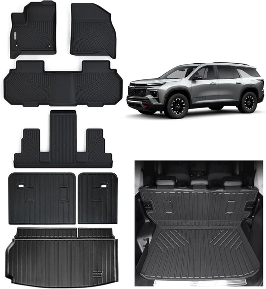 Custom TPE Floor Mat Set for 2024-2026 Chevrolet Traverse