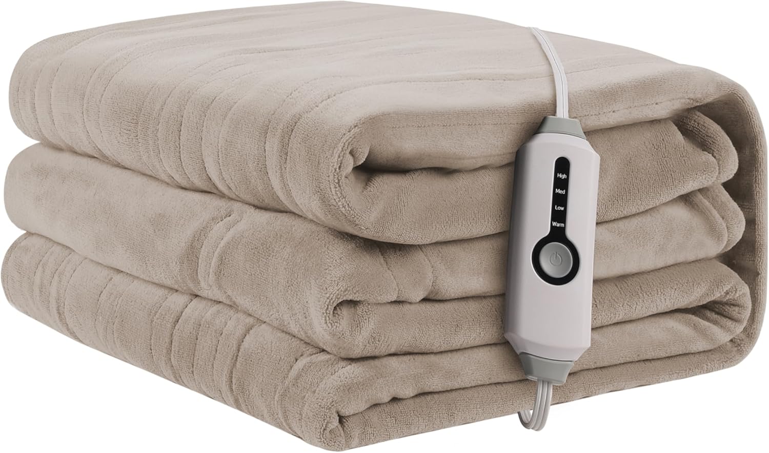 Heated Electric Blanket 62x84 Twin Size for Cozy Warmth