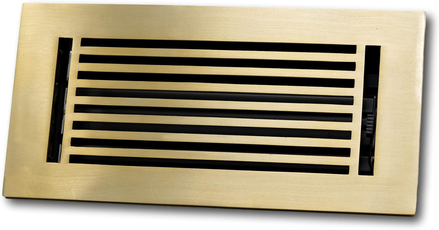Madelyn Carter 4 x 10 Cast Aluminum Linear Bar Vent Cover
