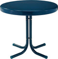 Crosley Griffith Weather Resistant Retro Metal Outdoor Side Table