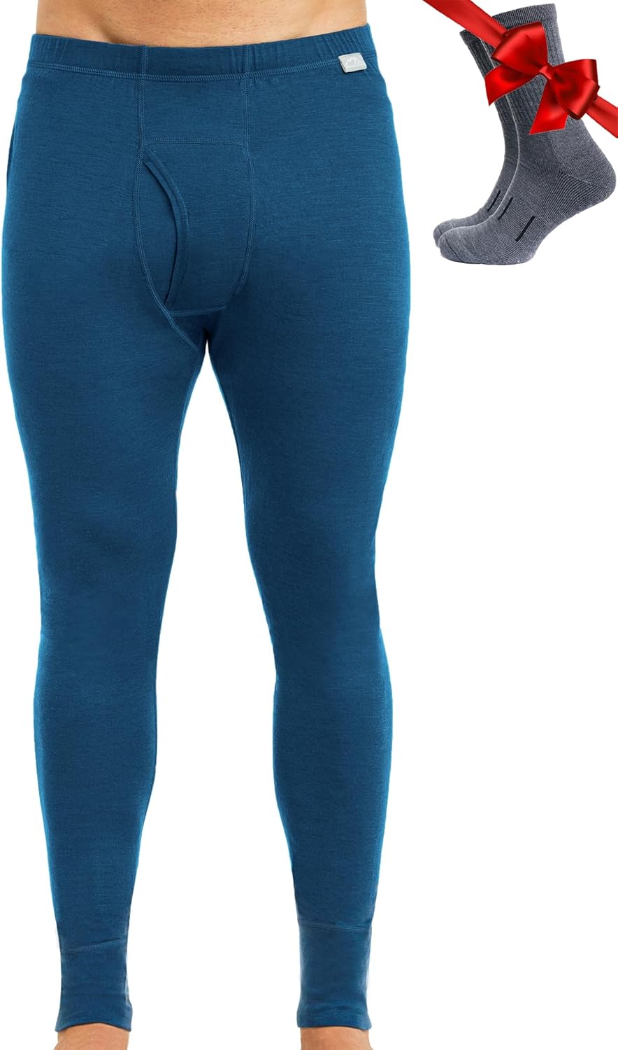 Merino Wool Base Layer Mens Bottom Pants for Ultimate Comfort