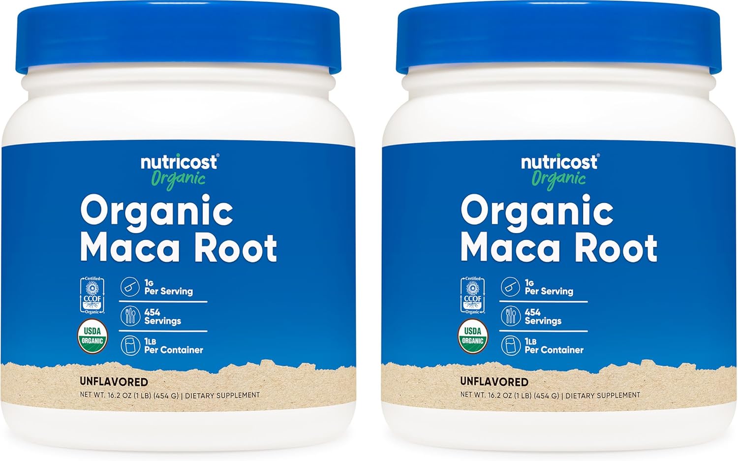 Nutricost Organic Maca Root Powder - 1 LB (2 Pack) Review