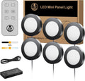Under Cabinet Lights CCT 3000K-6500K - Touch Remote Dimmer Puck Lights