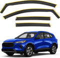 Shatterproof In-Channel Rain Guards for Ford Escape 2020-2025 - 4 pcs