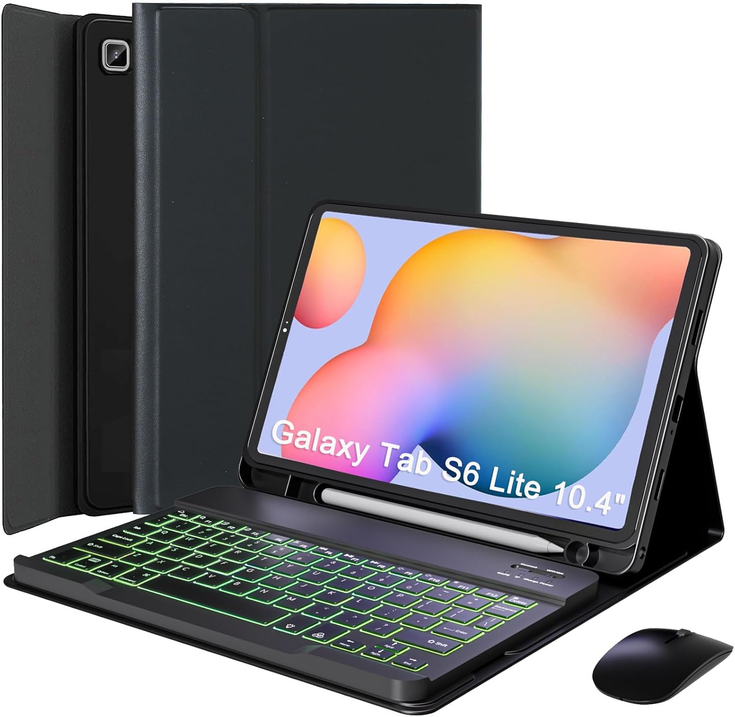 Keyboard Case with Mouse for Samsung Galaxy Tab S6 Lite 10.4 in