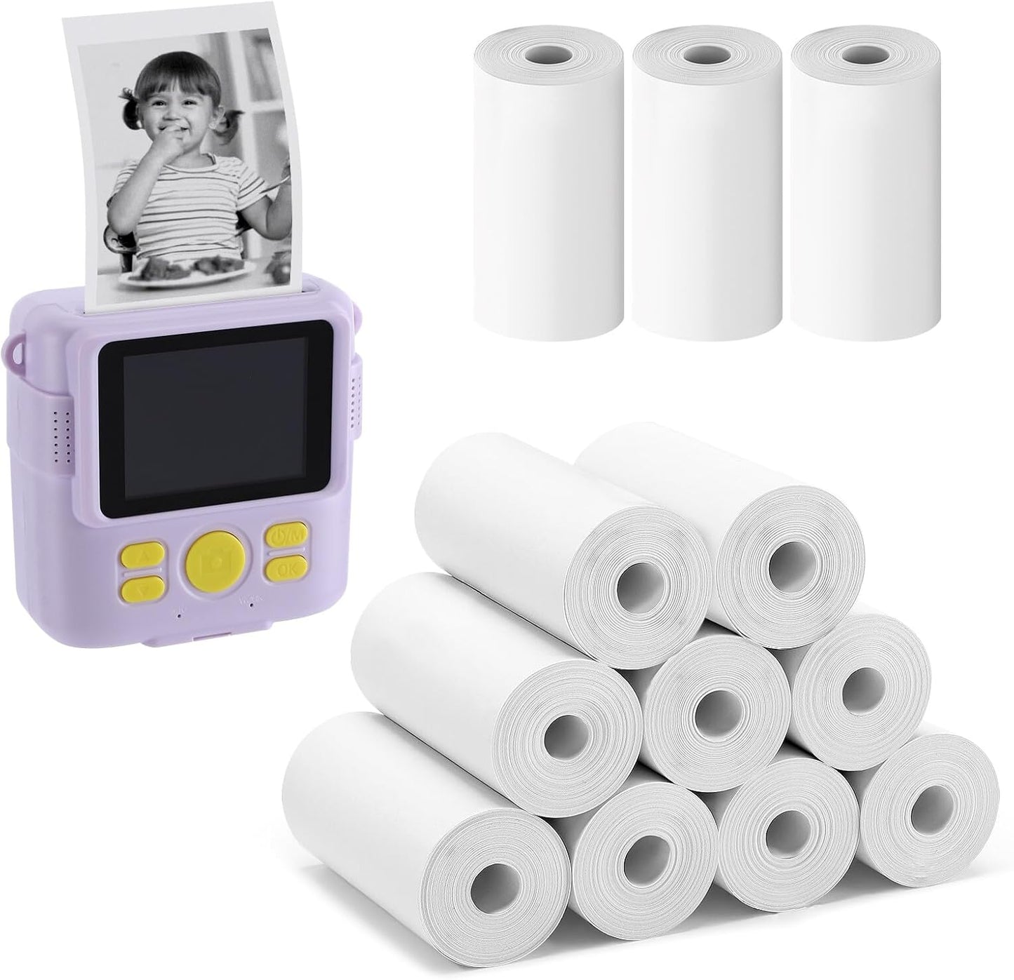 Biubee Instant Camera Refill Paper - Fun Prints for Kids!