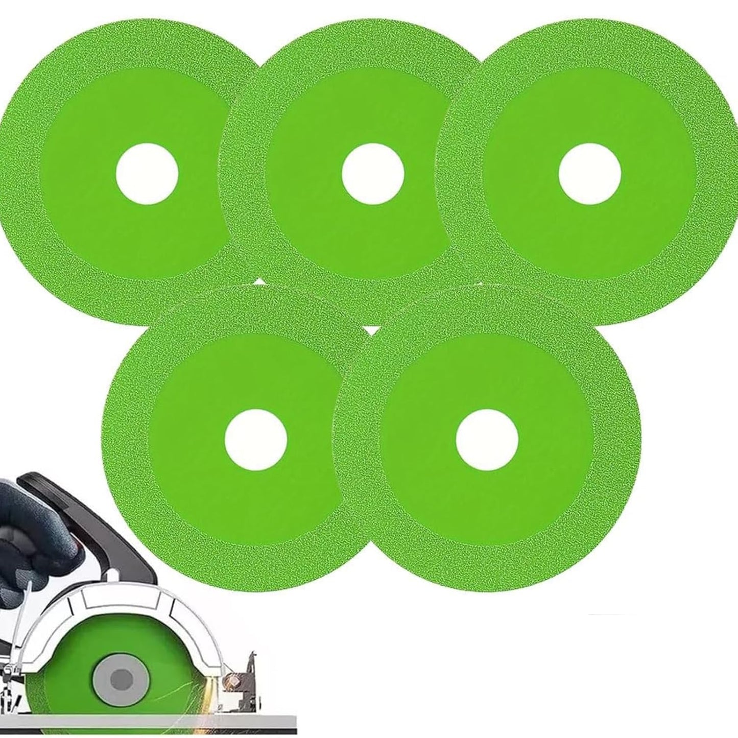 Diamond Glass Cutting Disc Set - Precision & Durability