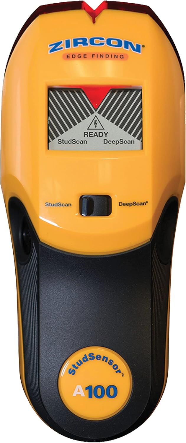 Zircon StudSensor A100 Wall Scanner for Accurate Stud Finding