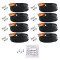 50ft/15M Video Power Cable BNC Extension for CCTV - Reliable Signal