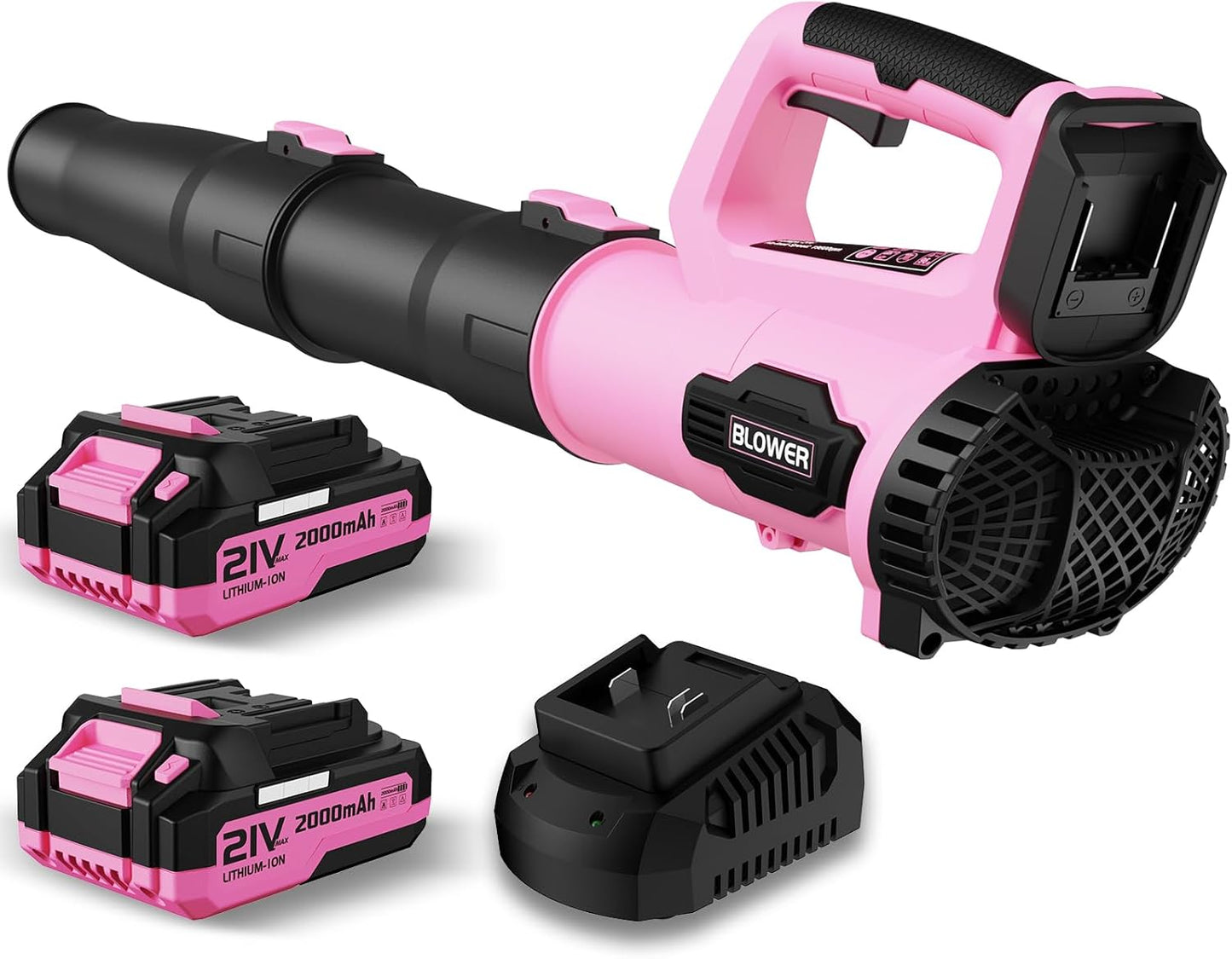 21V Cordless Electric Leaf Blower for Efficient Lawn Care