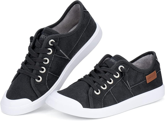 JENN ARDOR Womens Comfortable Elastic Shoes for Casual Walking