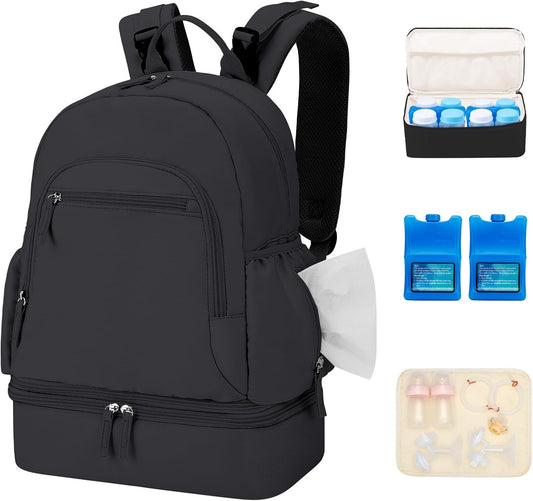 Breast Pump Backpack for Spectra S1/S2 with Cooler Compartment