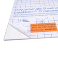 Polycarbonate Clear Plastic Sheet 36in x 36in x 0.236in - Exact Size