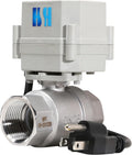1 inch DN25 110-230VAC Normally Closed Stainless Steel Motorized Ball