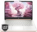 HP 14 in HD Laptop Back to School Limited Edition - Lightweight, Long