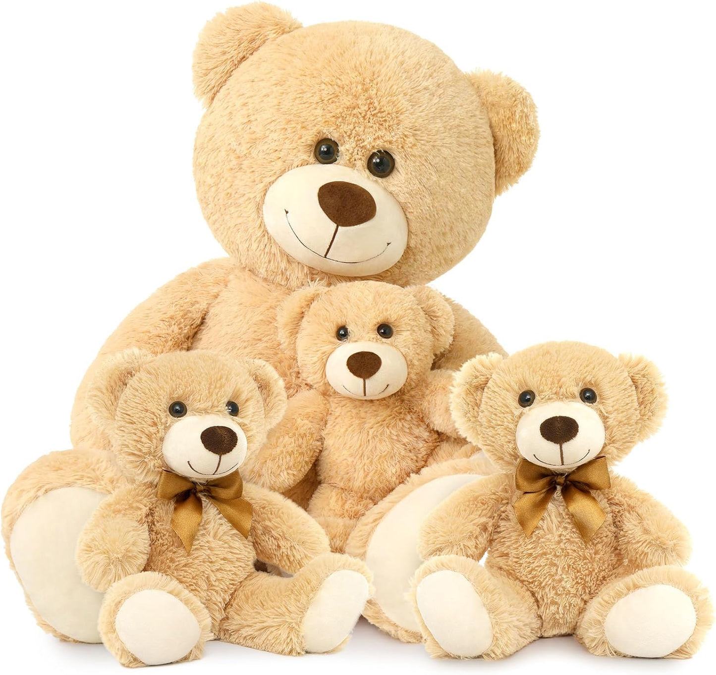 MorisMos Giant Teddy Bears with Babies for Baby Showers