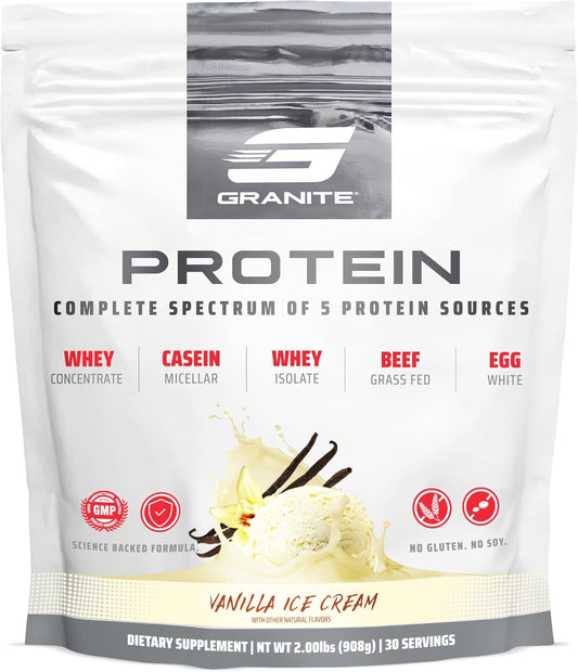 Granite Nutrition Protein Powder for Lean Muscle and Recovery