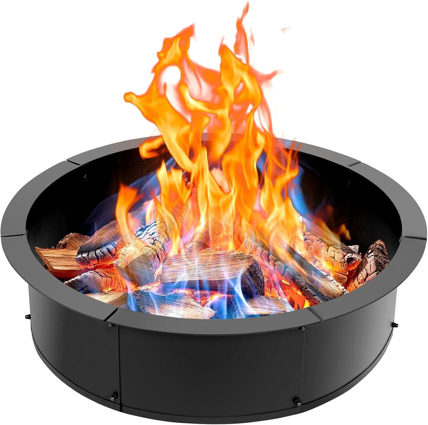INNO STAGE 31 Inch Fire Pit Ring for Backyard Bonfire Gatherings