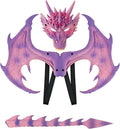 Dragon Costume for Kids Boys Girls - Wing, Tail & Mask Set