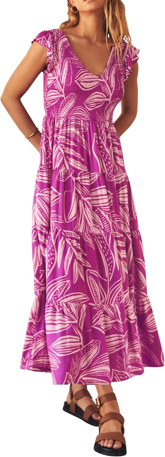 PRETTYGARDEN Women's Summer Flowy Maxi Dress for Every Occasion