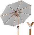 Best Choice Products 10ft Solar Market Patio Umbrella Review
