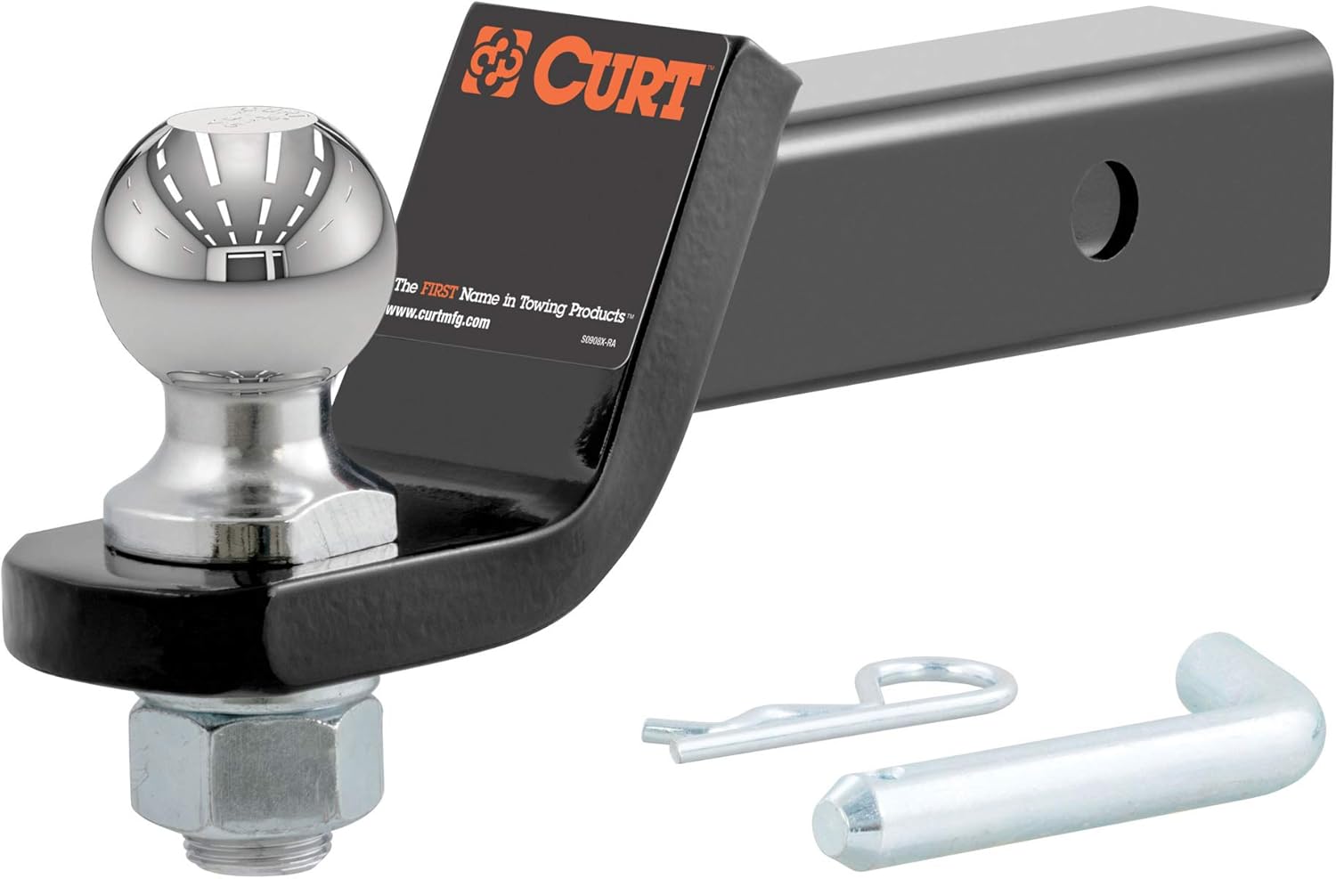 CURT 45036 Trailer Hitch Mount with 2-Inch Ball & Pin