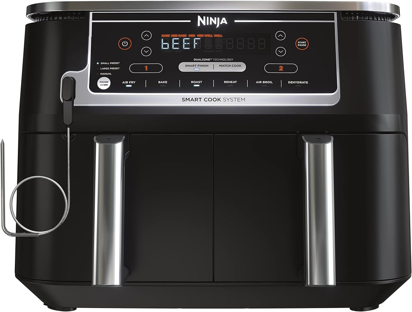 Ninja DZ550 Foodi XL Air Fryer - DualZone Cooking