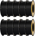 Matte PLA Filament 1.75mm 10kg (10 Rolls) - Smooth Low Gloss Finish